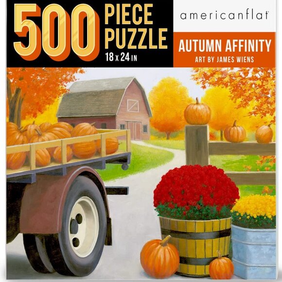 NEW AUTUMN AFFINITY PUZZLE NEW IN BOX SEALED - Picture 1 of 8